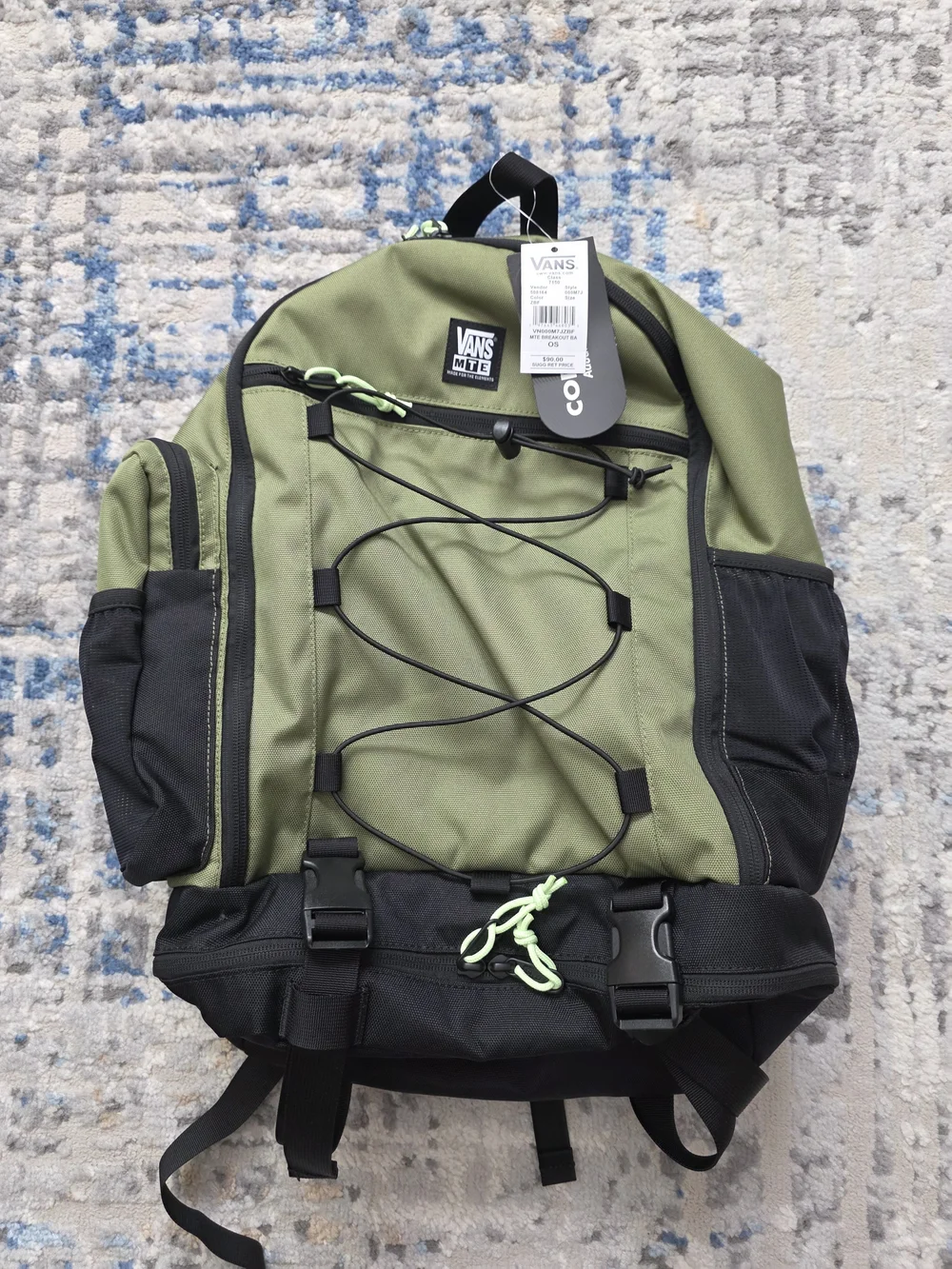 Vans Olive Green & Black - MTE BREAKOUT BACKPACK